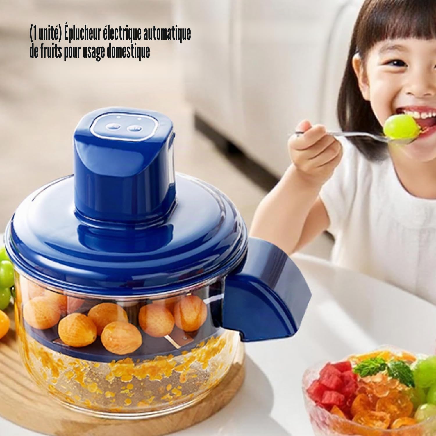 Éplucheur de raisin électrique, éplucheur d'ail automatique multifonction, éplucheur de cuisine rechargeable, pour la maison et le commerce