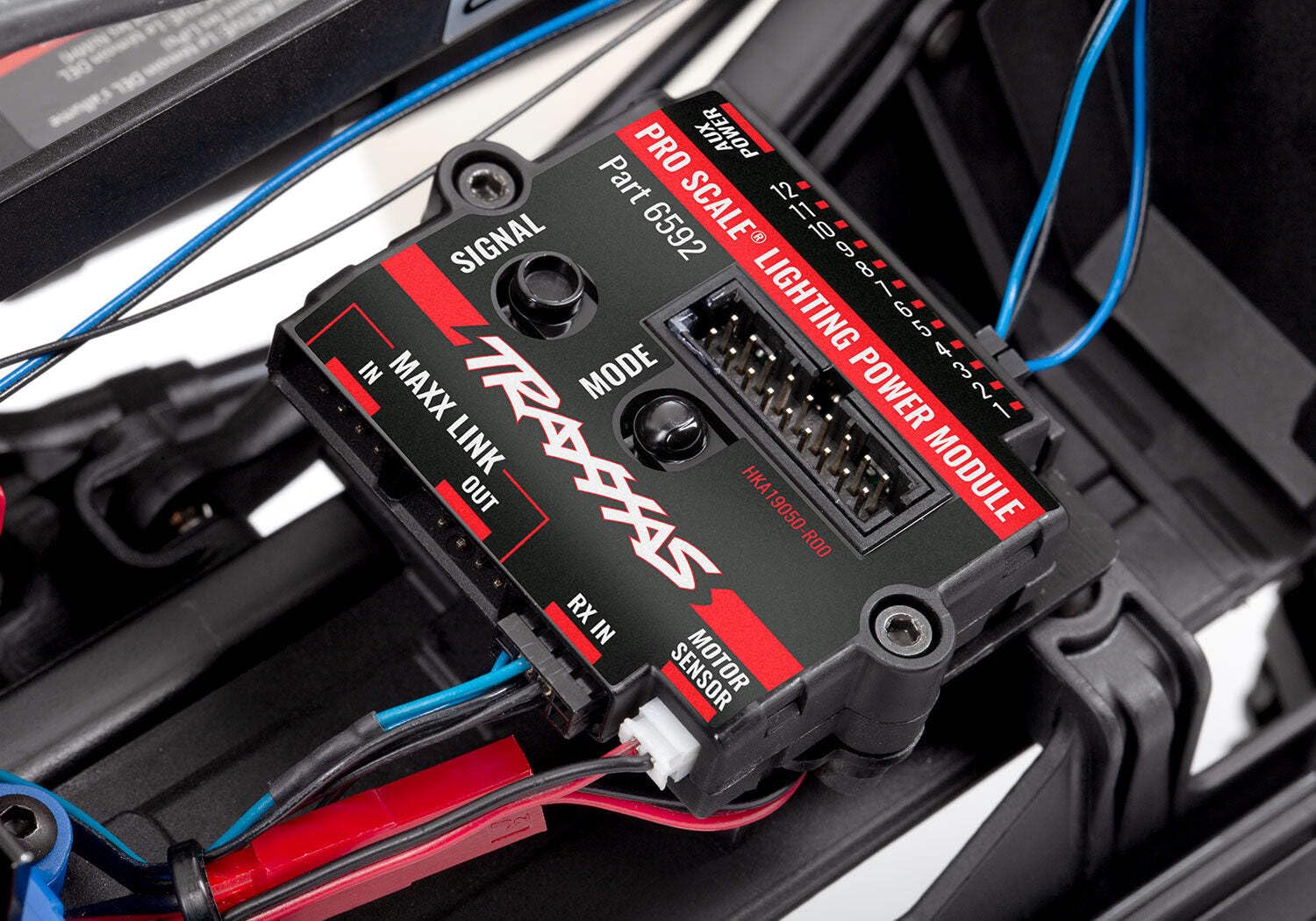 Traxxas TRX-6591 Tuning PRO SCALE - Sistema de control de luz avanzado Módulo de alimentación + distribuidores