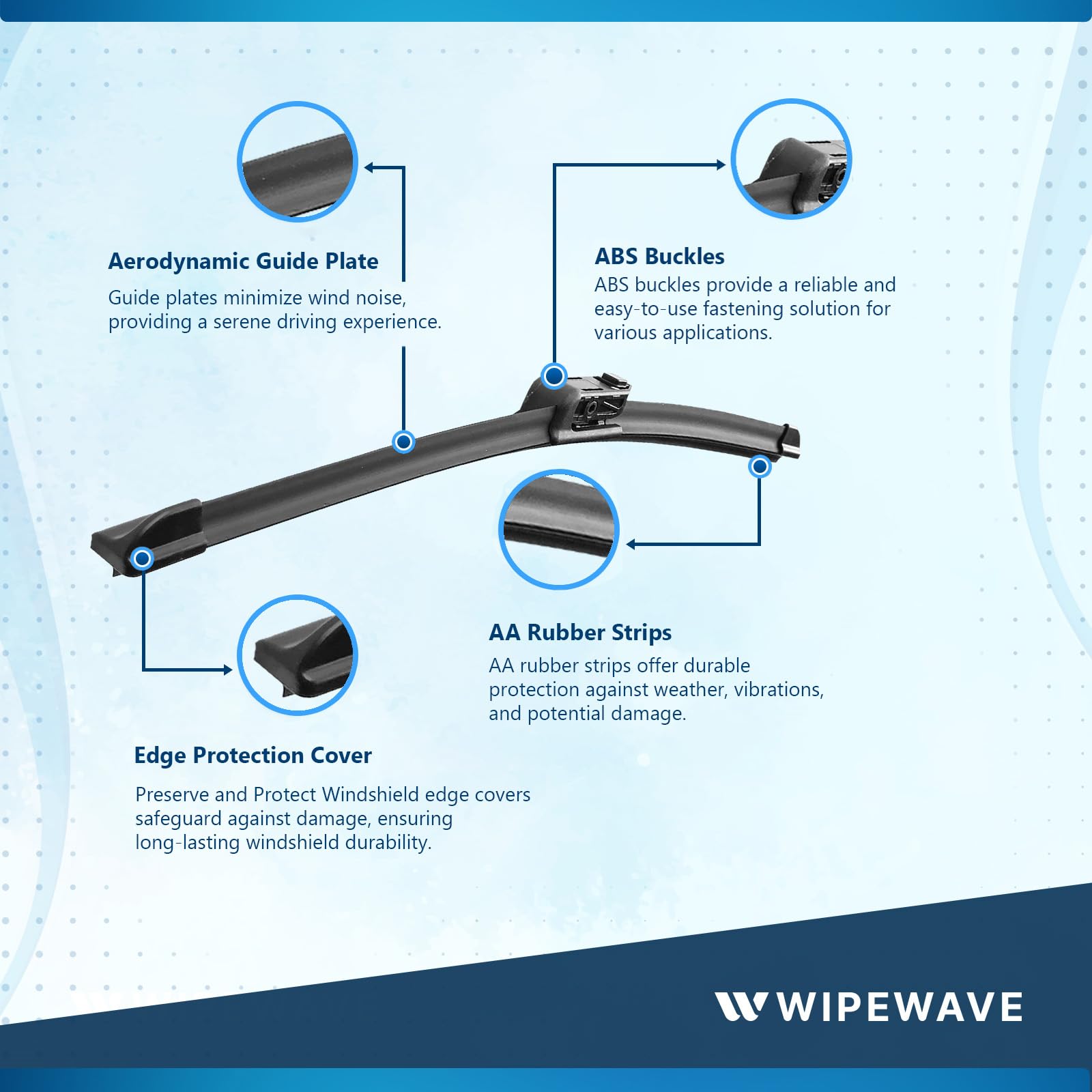 Wiper Blades For Peugeot 208 (2012 - 2018