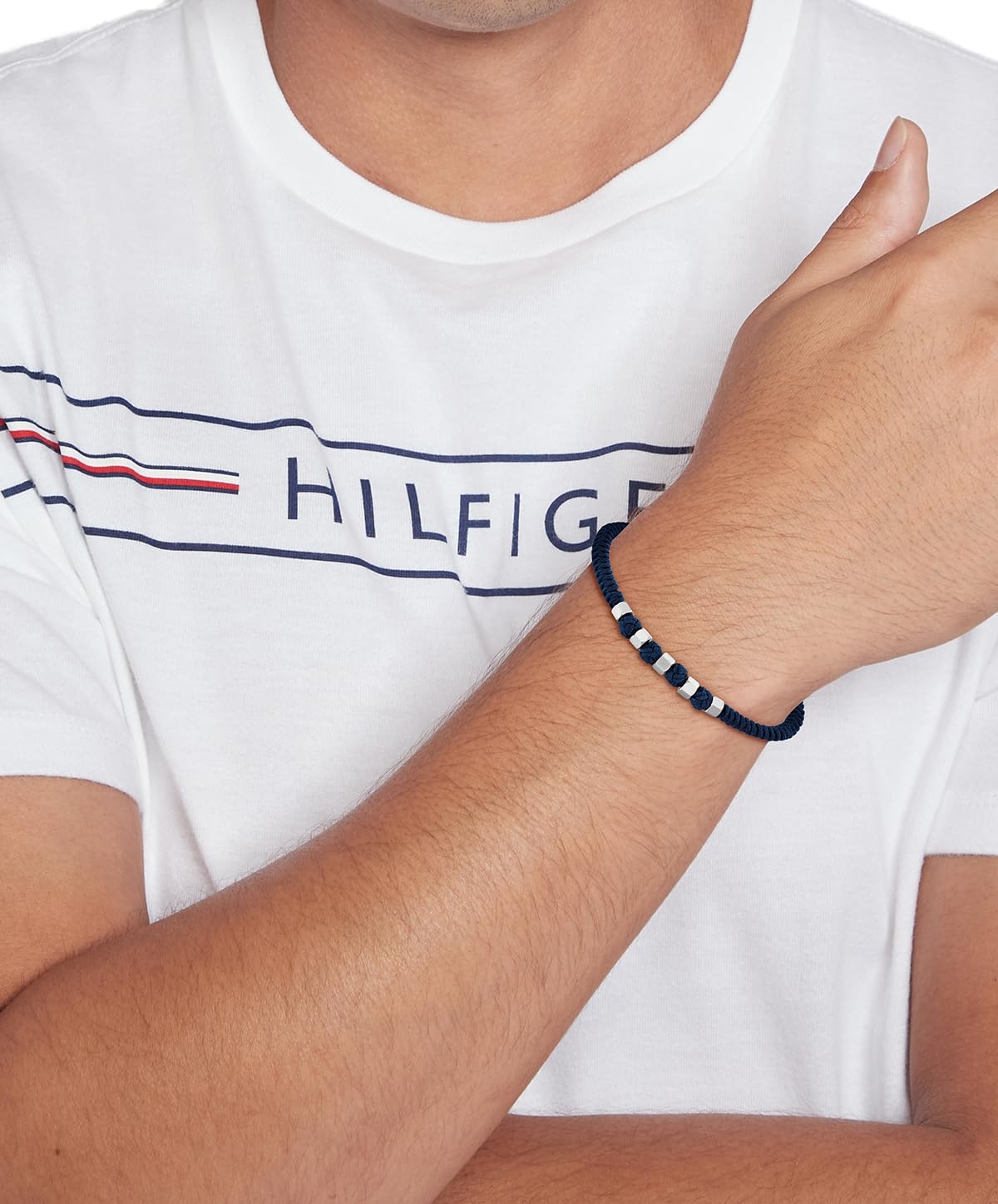 Tommy Hilfiger Jewelry Męska bransoletka nylonowa