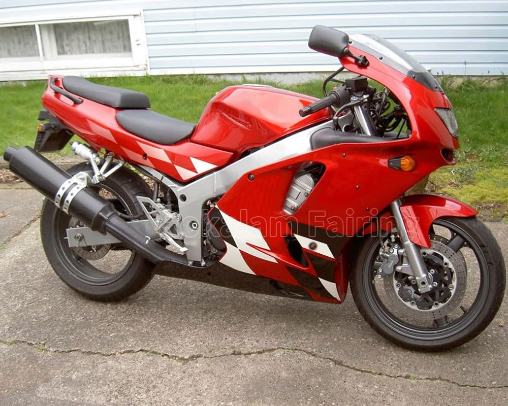 ABS Plastic Fairings Kit For Kawasaki Ninja ZX6R 1994-1997 Red