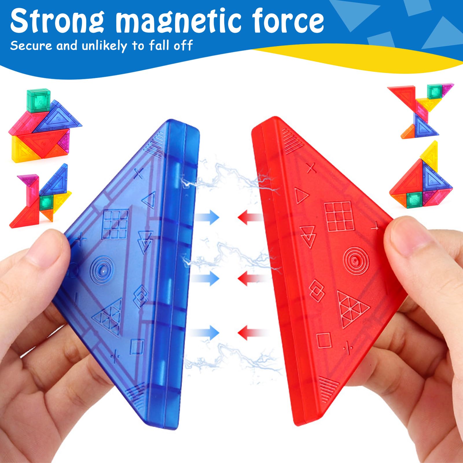 Tangram Magnetico IQ Puzzle Giochi di viaggio curioso e divertente per bambini dai 4 Tangram Bambini Tetris Magnetic Gioco Aereo Gadget
