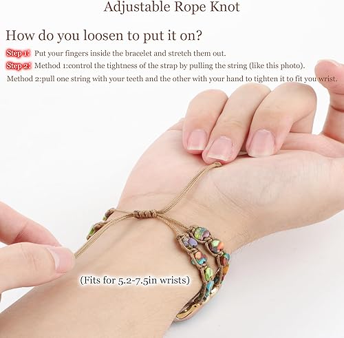 Miniatura 4 de Pulsera de piedra natural compatible con Apple Watch Band de 1.496 pulgadas, 1.575 pulgadas, 1.614 pulgadas, 1.654 pulgadas, 1.732 pulgadas, 1.772