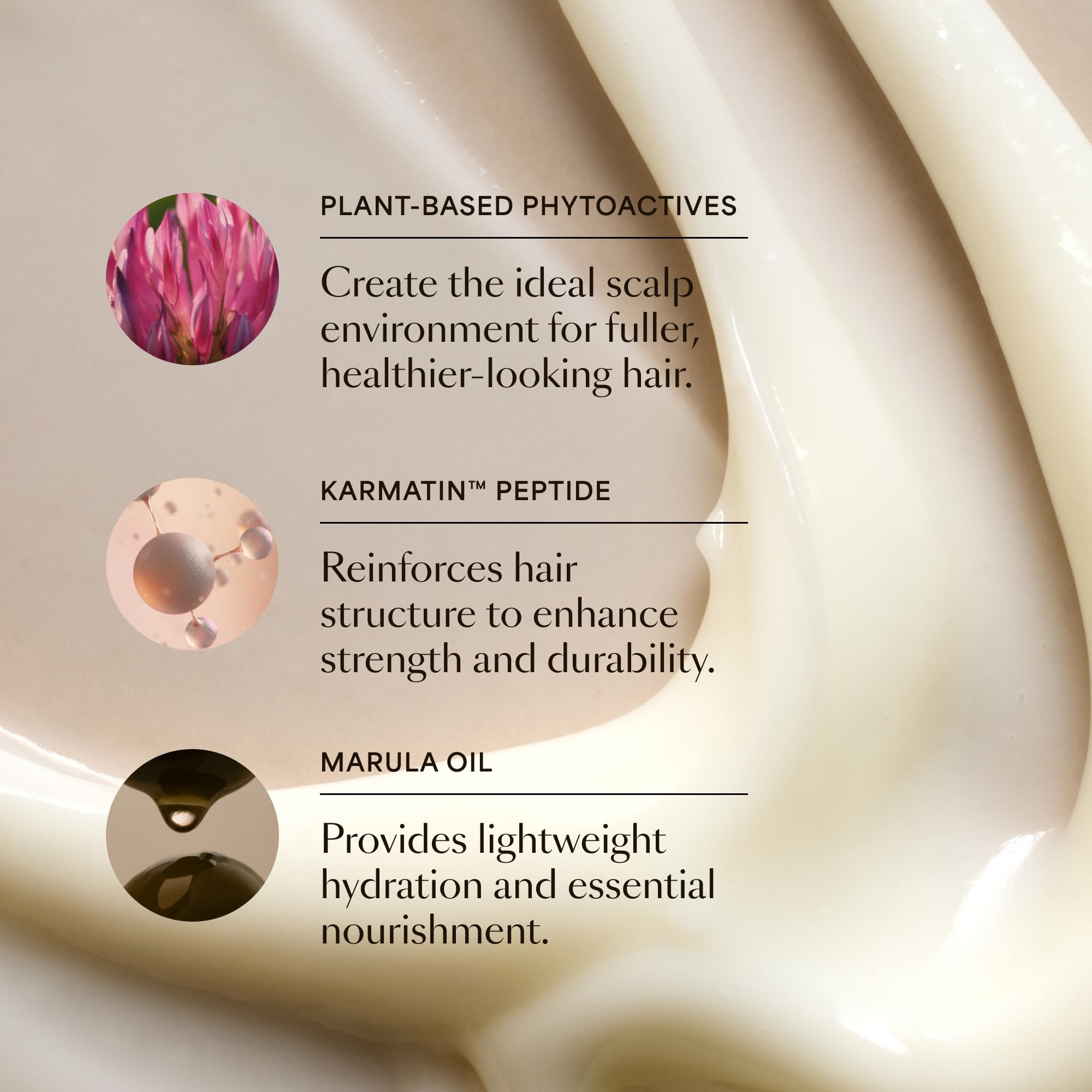 VEGAMOUR GRO Acondicionador revitalizante para cabello más grueso y completo, 22 ml