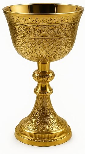 Miniatura 10 de Latón vintage, copa de vino real, 1 pieza, regalo medieval renacentista, copa de cáliz vintage, vasos de chupito de latón resistentes seguros para