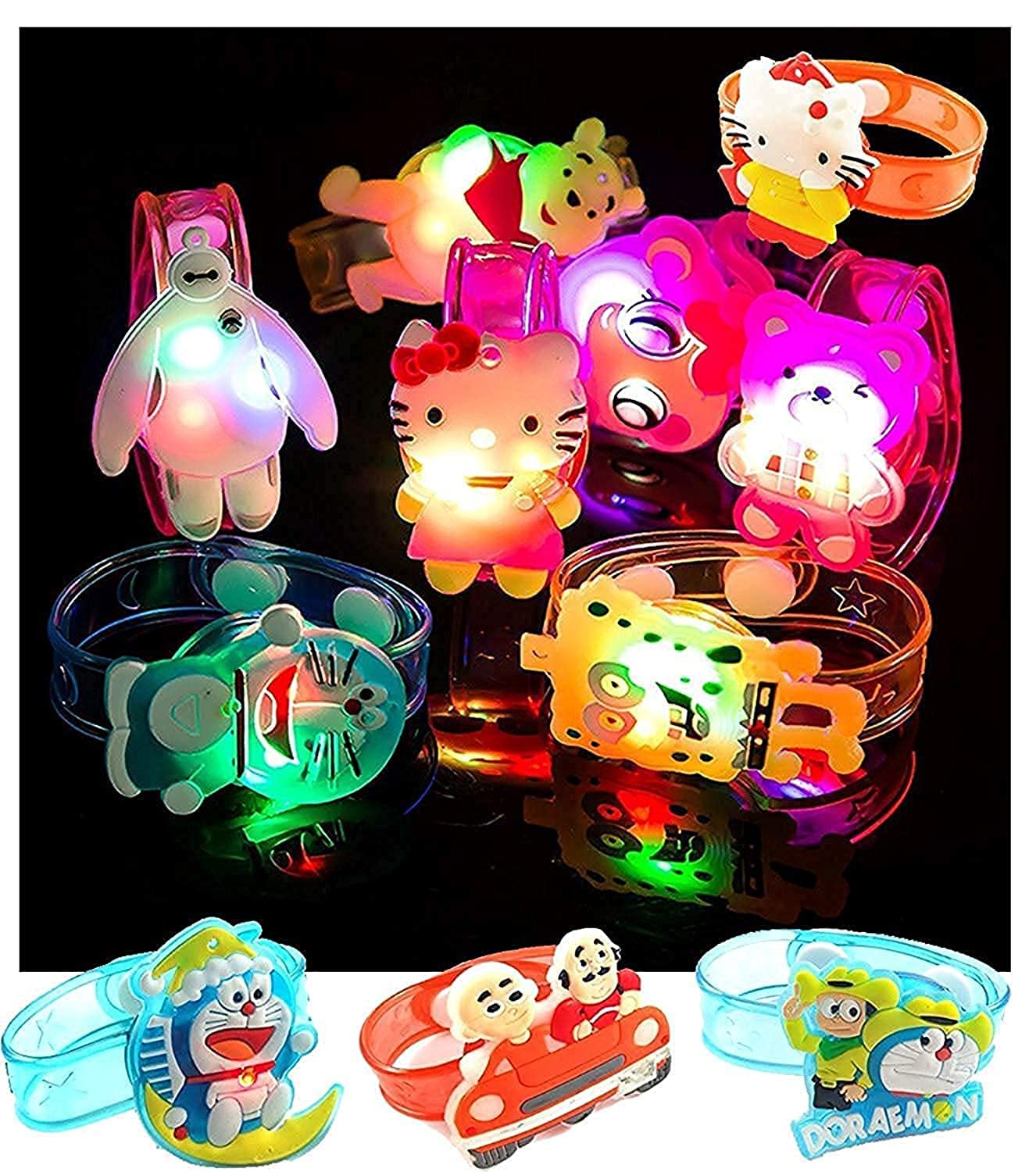 SAJANI LED Light Rakhi for Brother Kids Rakhi for Kids Bracelet Gift for Brother Rakshabandhan Special Rakhis for Girls and Boys (Multi Cartoon Print) (4)