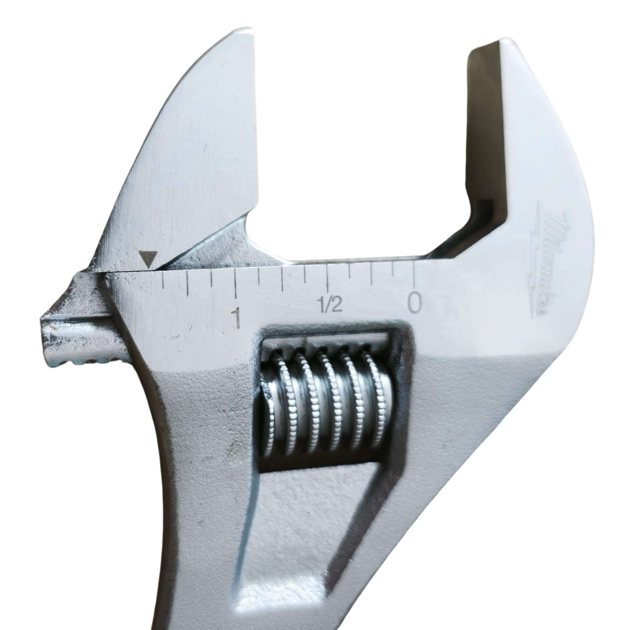 Milwaukee 4932499519 - Juego de 2 llaves ajustables profesionales (150 mm y 250 mm, mandíbulas paralelas, cabeza fina, acabado cromado antioxidante,