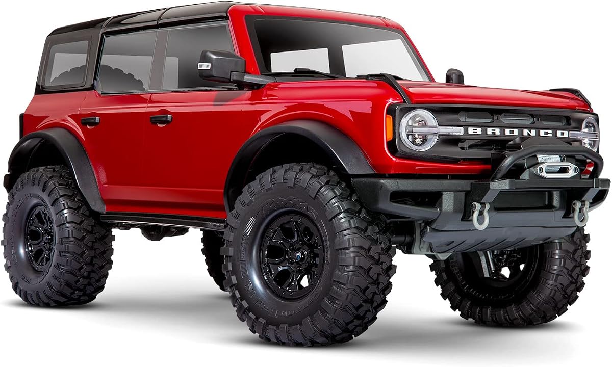 Traxxas TRX-4 Scale and Trail® Crawler with 2021 Ford® Bronco Body: Red