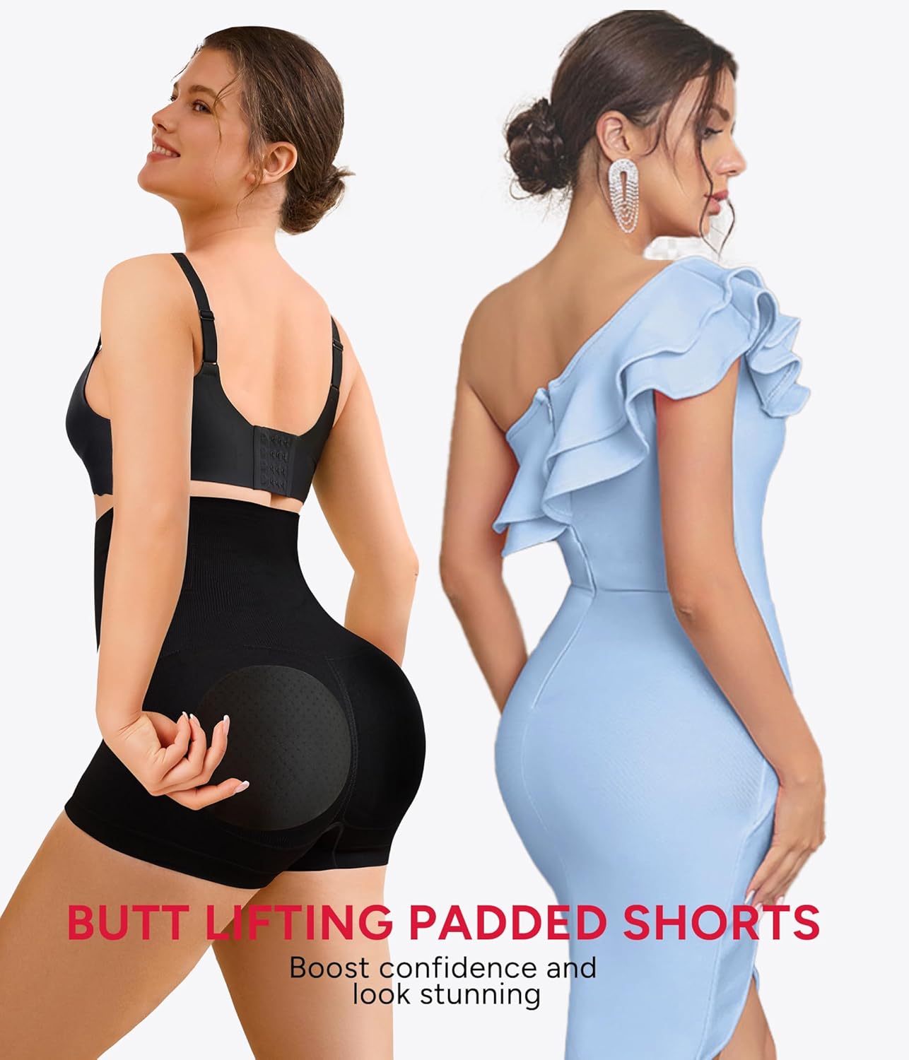 Nebility Butt Lifter Padded Shapewear High Waist Hip Enhancer Pads Shorts Women Seamless Underwear Tummy Control Panty - Image 5