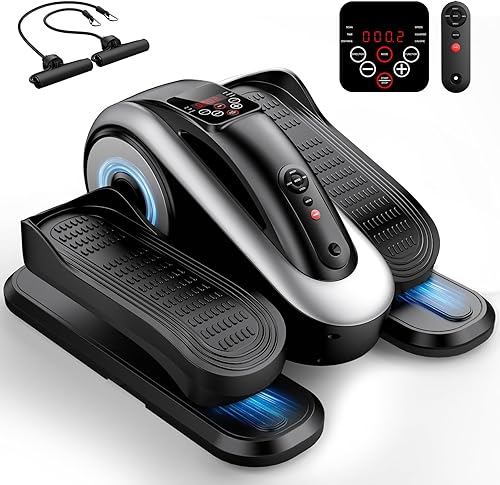 LVPIMAN Large Size Under Desk Elliptical Machine,Electric Leg Exerciser for Seni