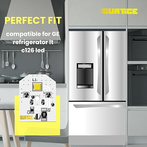 Miniatura 7 de Gurtice Luz LED WR55X11132 WR55X25754 mejorada para refrigerador GE reemplazar WR55X30602 WR55X26486 PS4704284 3033142 EAP12172918 AP6261806