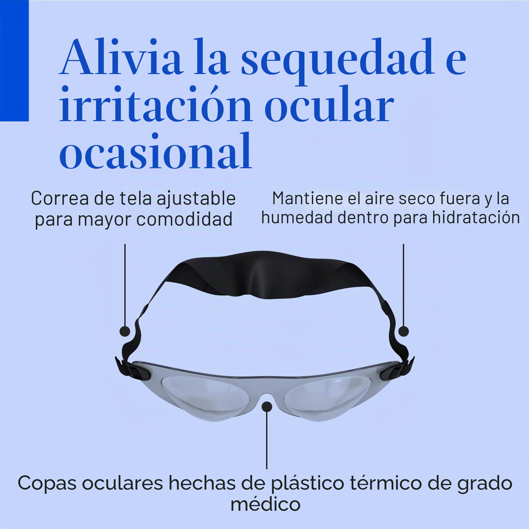 Eyeseals 4.0 - Máscara hidratante para dormir (transparente)