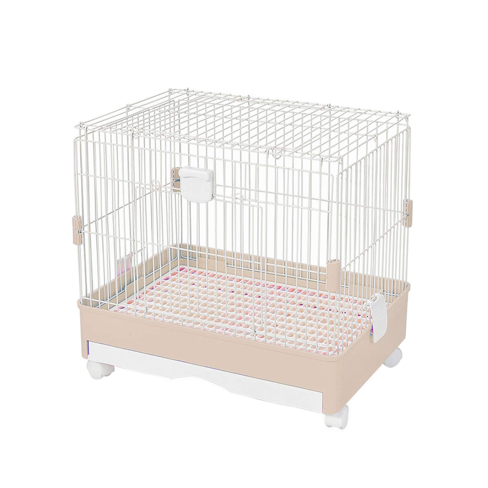 kathson Hamster Cage, Guinea Pig Large Hutch Habitat, Small Animals Cage for Hamster Chinchilla Gerb