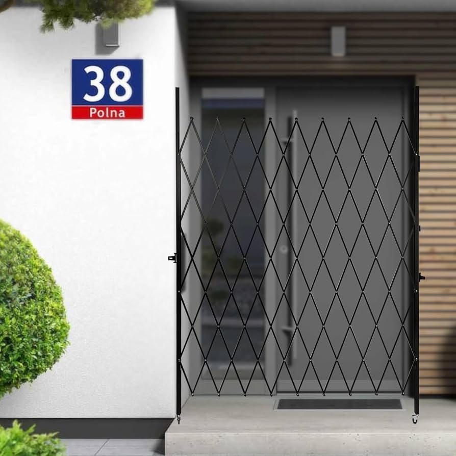 Amazon.com: FFanhia Single Folding Security Gate 7.22'H x