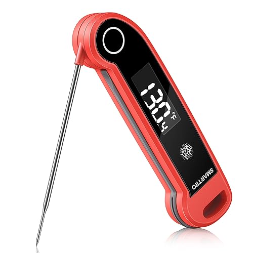 SMARTRO ST49 Digital Thermocouple Instant-Read Meat Thermometer with Ambidextrous Backlit