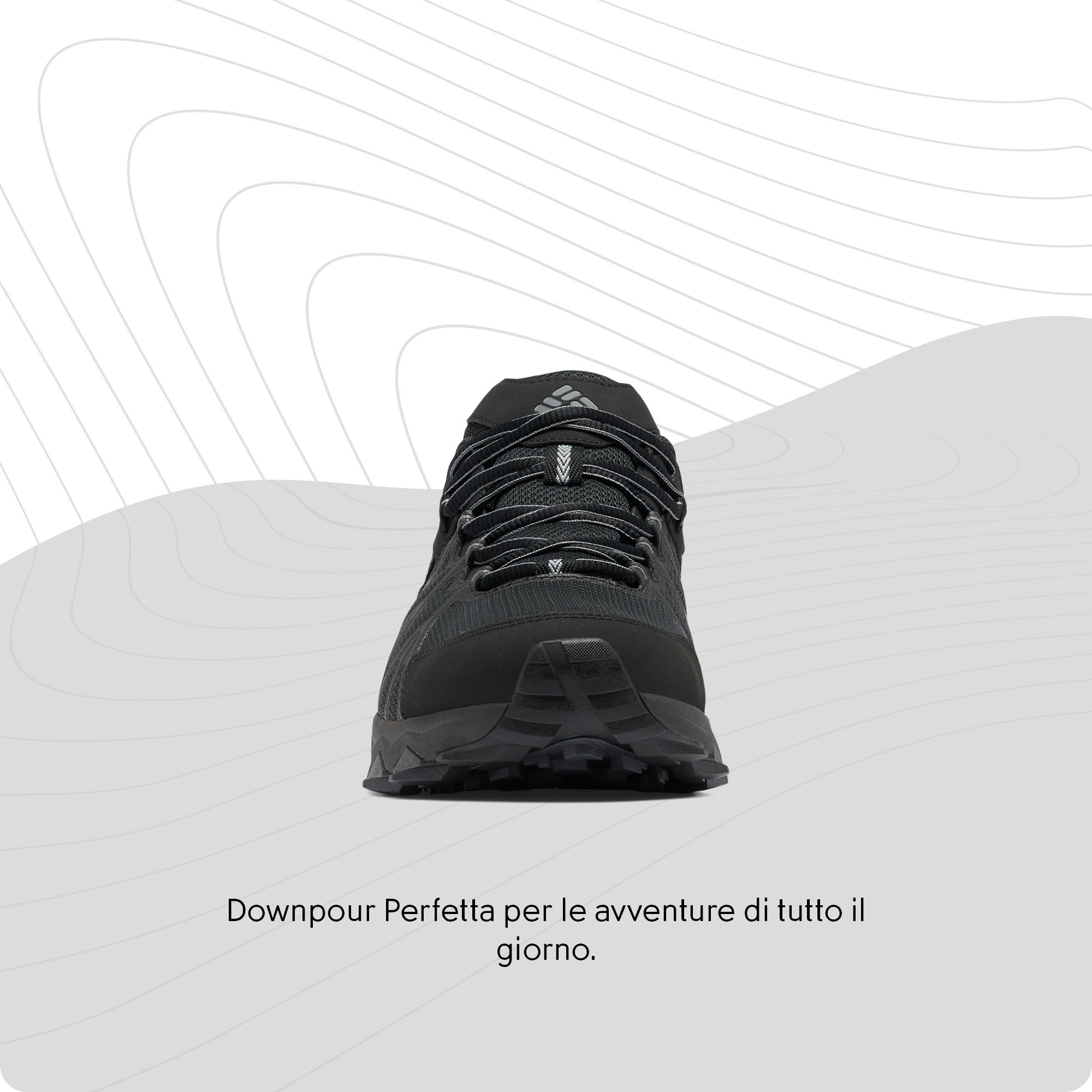 Columbia Peakfreak 2 Outdry, Scarpe da Trekking Basse Uomo, Black/Shark 2024 , 44 EU
