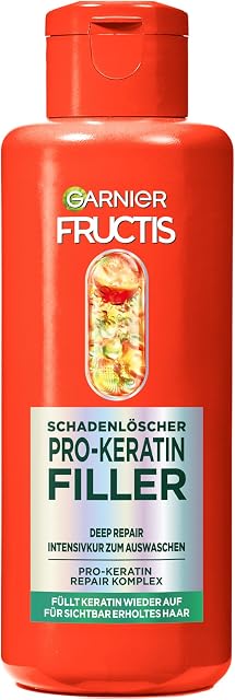 Garnier Fructis Pro-Keratin Filler Deep Repair intensywna kuracja do usuwania uszkodzonych włosów, 200 ml