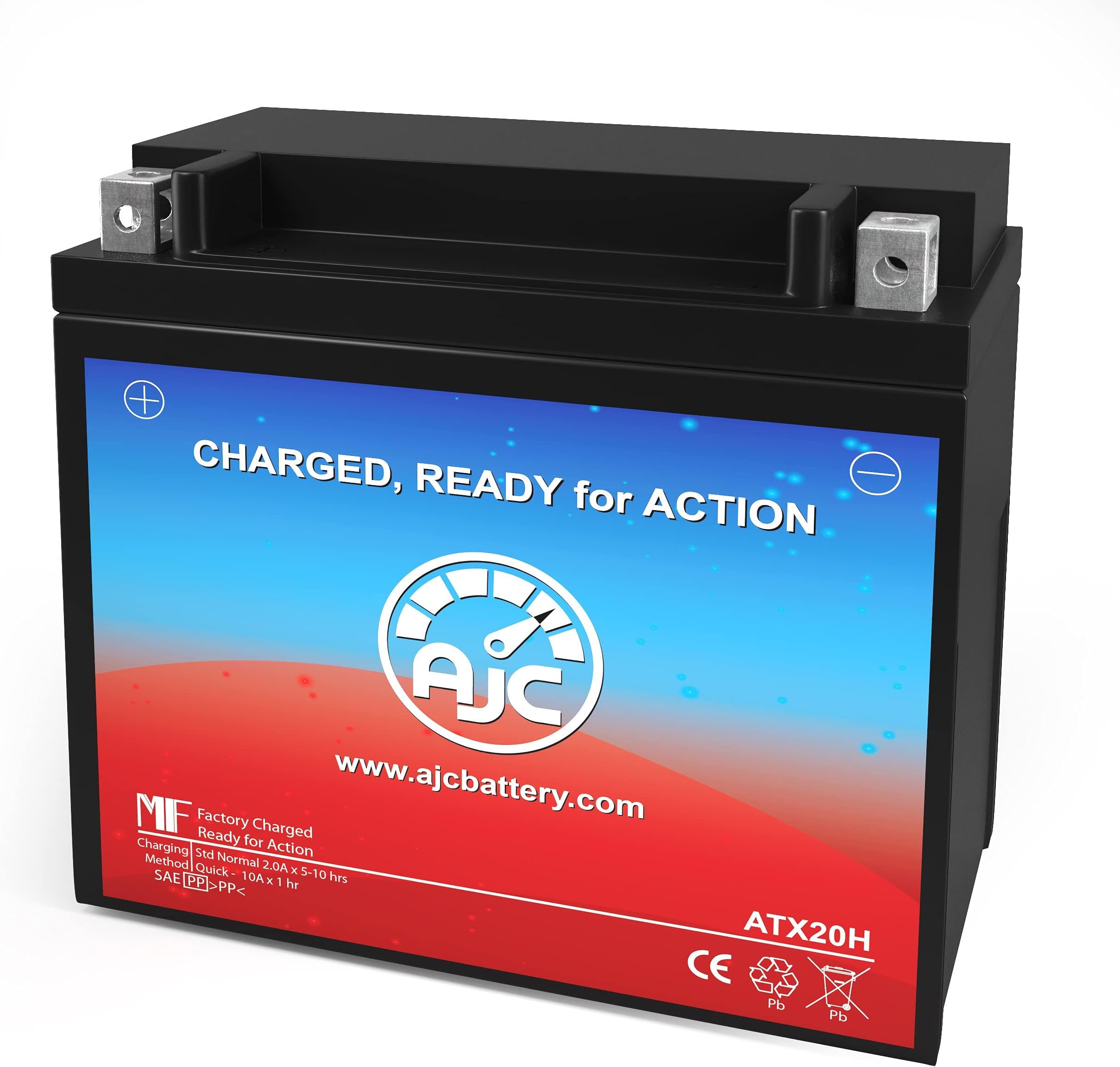This is an AJC Brand Replacement Compatible with Excelsior-Henderson HCX 1386CC Motorcycle Replacement Battery (1999-2001)