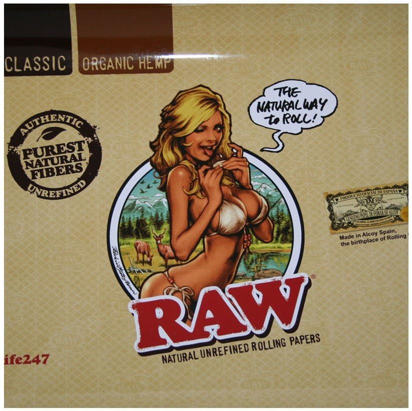 RAW Girl Metal Rolling Tray (Small 11x7)