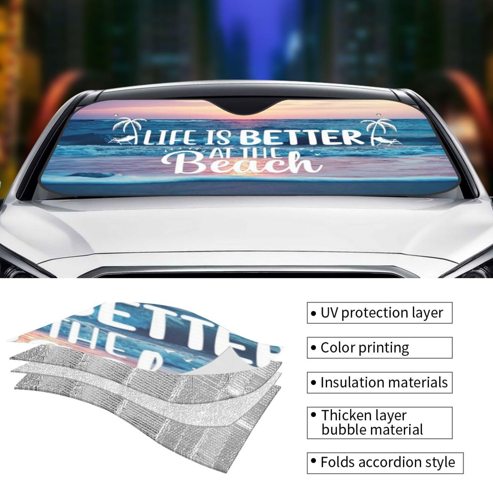 Parasol para parabrisas de coche