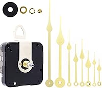 Vista 13 de Repuesto de reloj de cuarzo de pared para manualidades, incluye las agujas, 12888, con pilas, piezas de repuesto