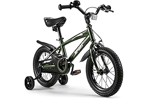 Fun and Safe Bike for Kids: 14in Bike with Training Wheels