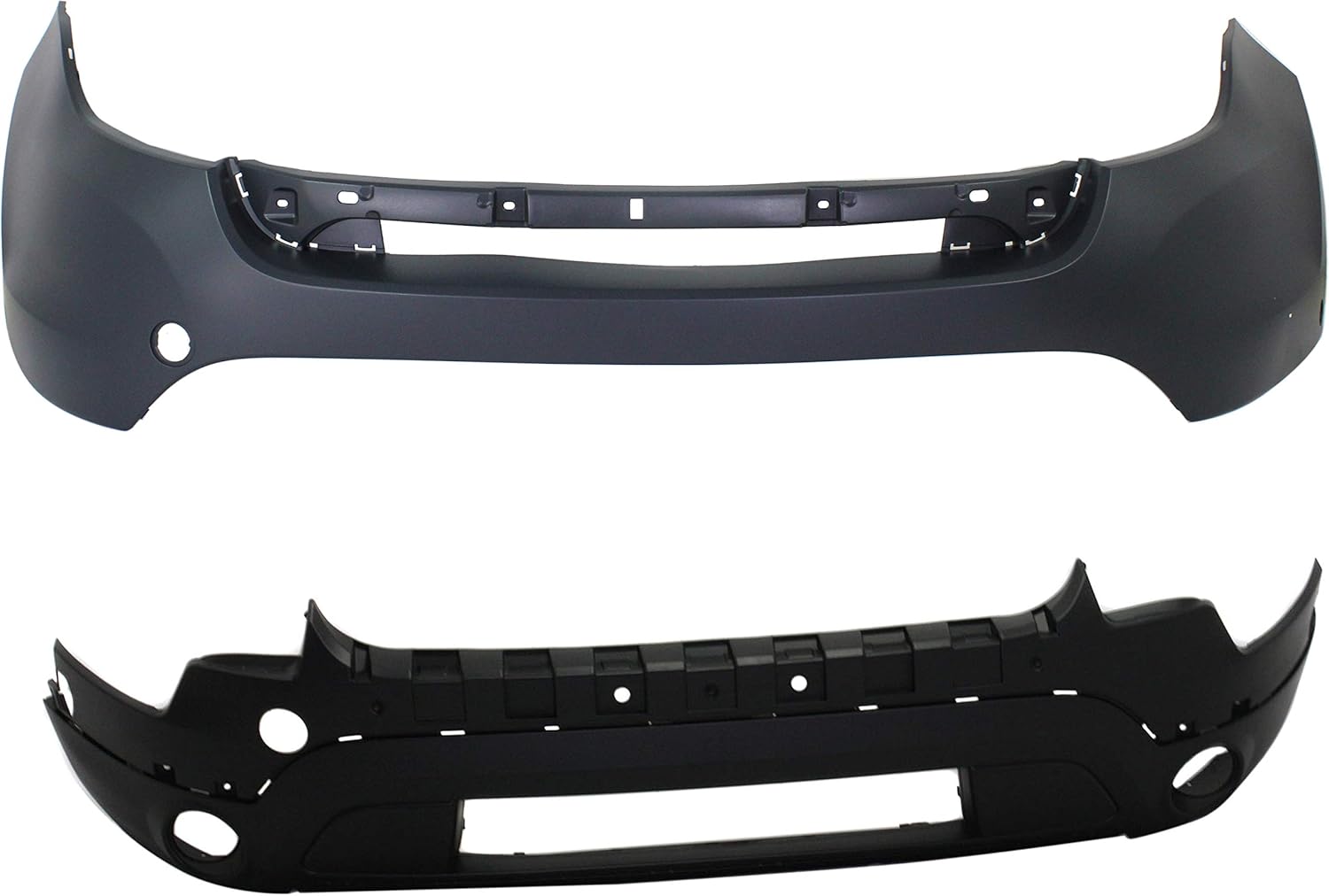 Garage-Pro Front Bumper Cover Set for Ford Explorer 2011-2015, Automotive Exterior Accessories, Upper Primed, Lower Textured