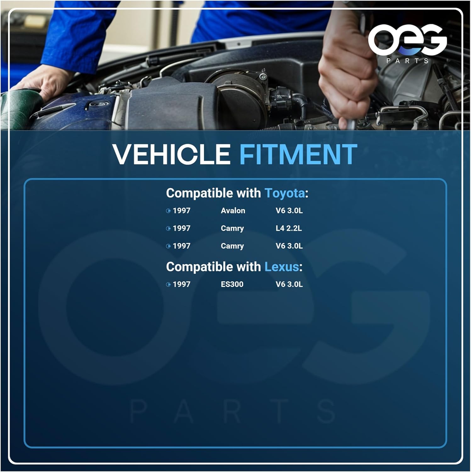 OEG Parts New Starter Compatible with 1997 Toyota Camry & Avalon 2.2L 3.0L & 1997 Lexus ES300 & 1996-2000 Rav4, Compatible with 2810003090, 2810074240, 2280005680, SND0248, 41052052, 41052052R