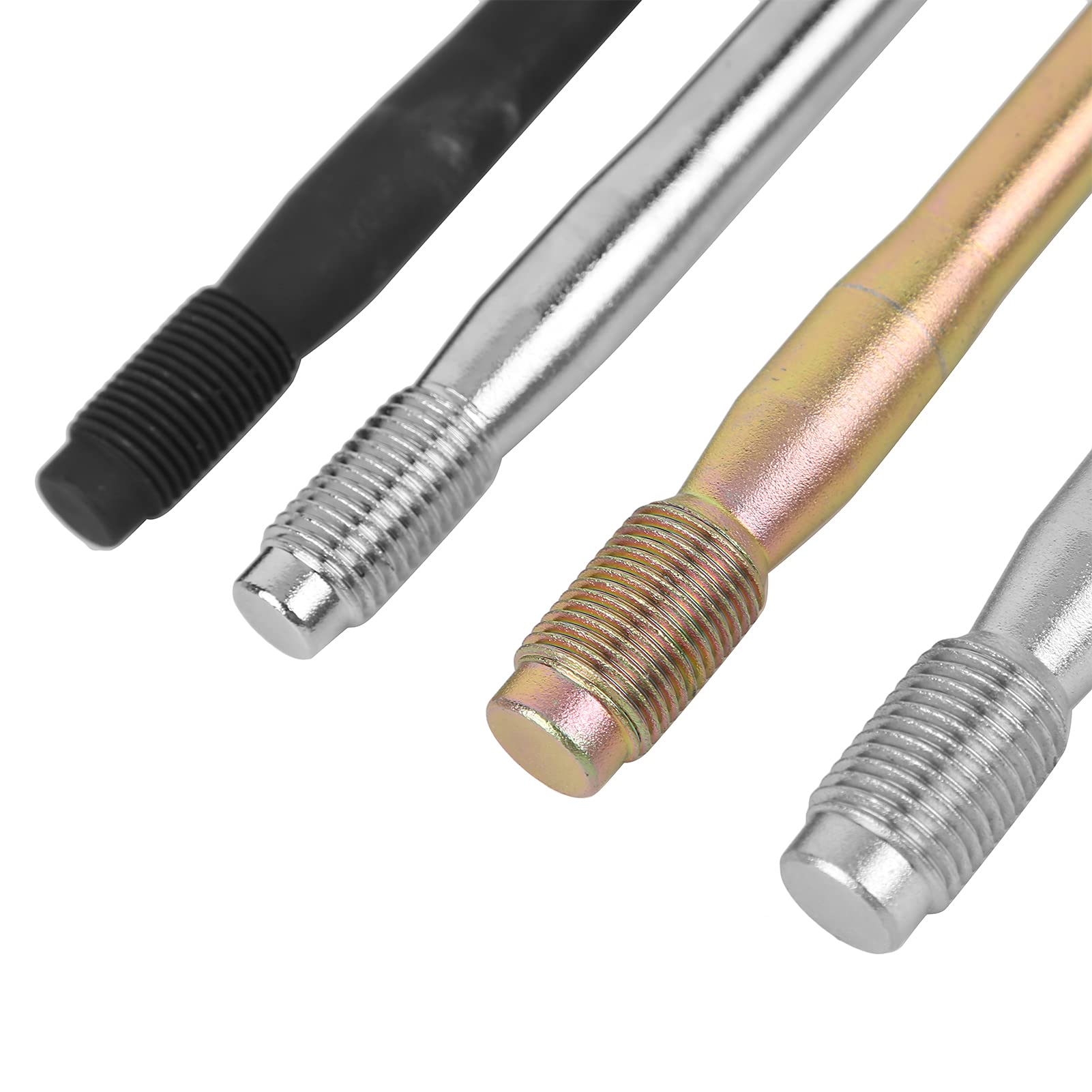 Perno di Allineamento Perno Ruota Set 8 Pezzi Perno di Allineamento Perno Ruota per Auto Lega di Acciaio Strumenti di Posizionamento di Fissaggio M14x1,5/1,25 M12x1,5/1,25 per la Maggior Parte del