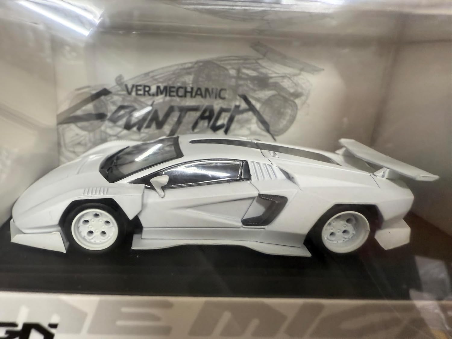 1/64 timemicro ランボルギーニ カウンタック PSC design Countach V 白 [並行輸入品]