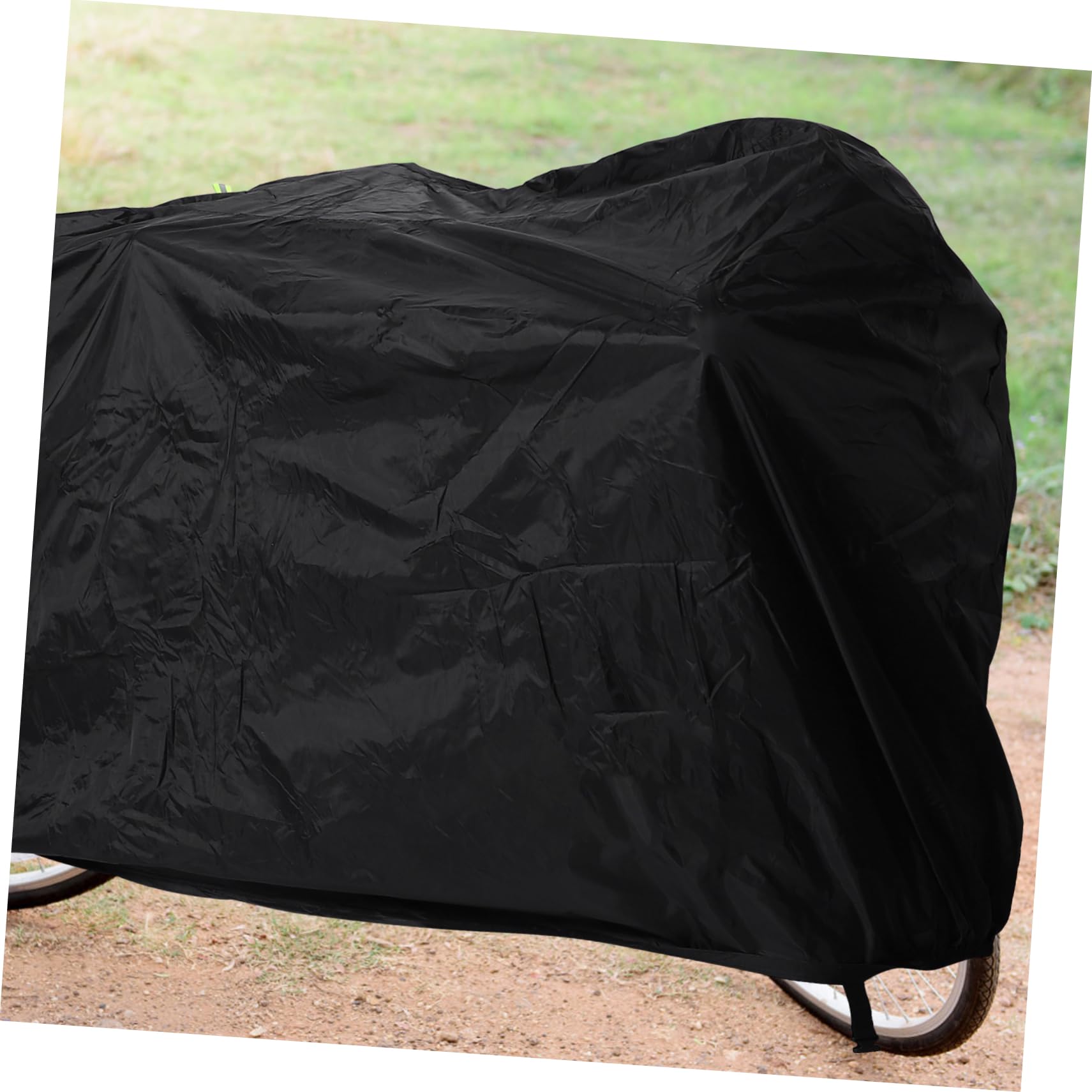Copertura per Biciclette da Esterno Nero, Oxford Cloth | Protezione Solare e Pioggia, per Mountain Bikes e Bici Elettrica, Adatta a Parcheggi E'aperto