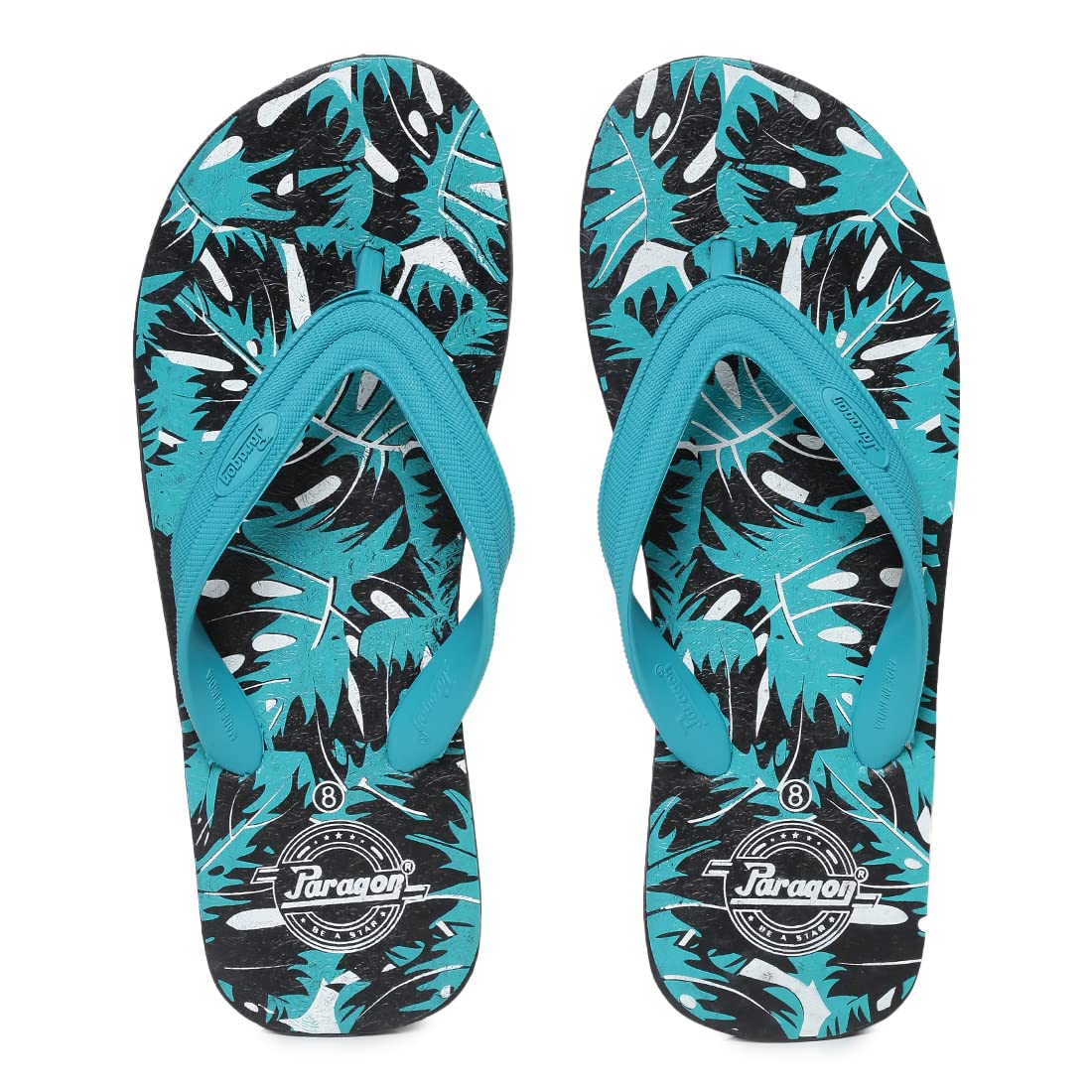 PARAGON HWK3711G Mens Lightweight, Waterproof Turquoise Flip Flops | Comfortable Hawai Slippers with Durable & Cushioned Footbed & Sturdy Build for Outdoor Use (B0BHYM3GH3) Amazon Price History, Amazon Price Tracker