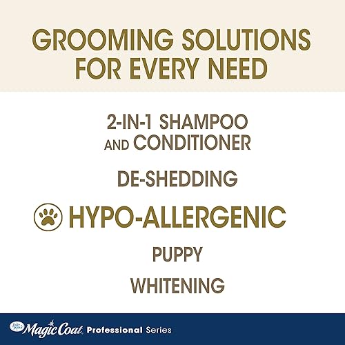 Miniatura 5 de Four Paws Magic Coat Professional Series Champú nutritivo para perros hipoalergénico de avena de 16 onzas líquidas