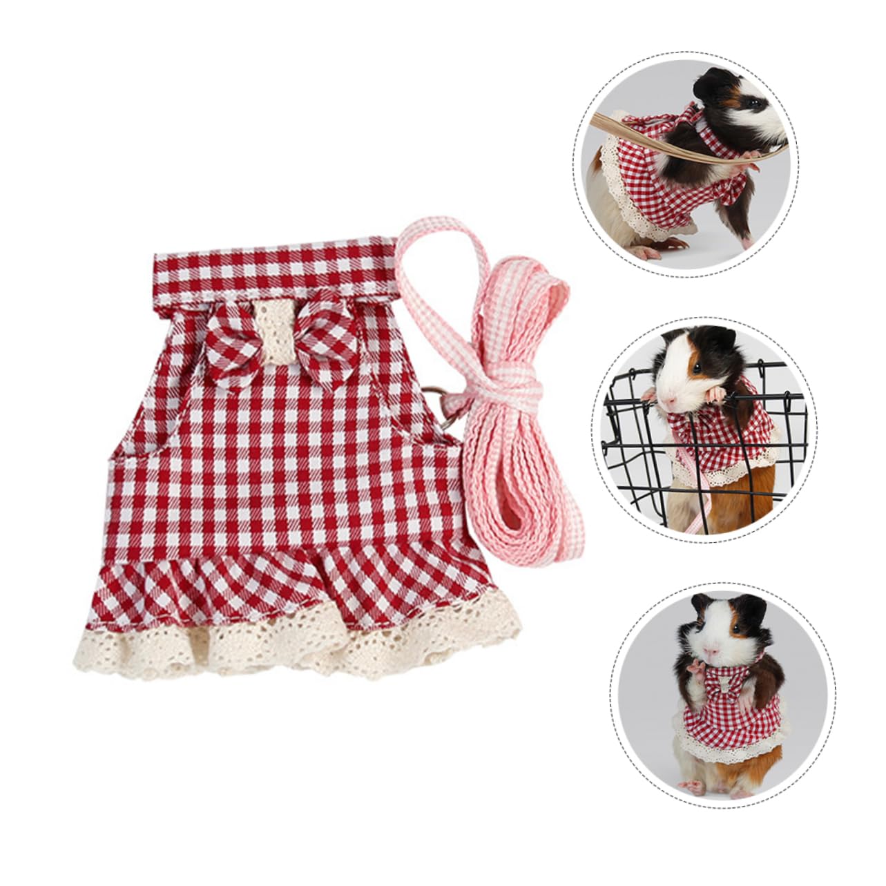 Yardwe Set Da 5 Pezzi Per Piccoli Animali E Guinzaglio Di Trazione Per Furetti E Gattini Design Robusto E Confortevole