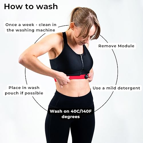 Miniatura 5 de MYZONE MZ-Switch - Correa de repuesto ajustable para el pecho (pequeña), ajuste cómodo y seguro para seguimiento de fitness, ideal para