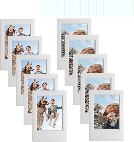 Miniatura 8 de WOGOZAN Mini portarretratos de 2 x 3 para Fujifilm Instax Mini 12/11/99/41/40/SE/EVO. Marcos Polaroid clásicos de 2.15 x 3.4 pulgadas, marco de