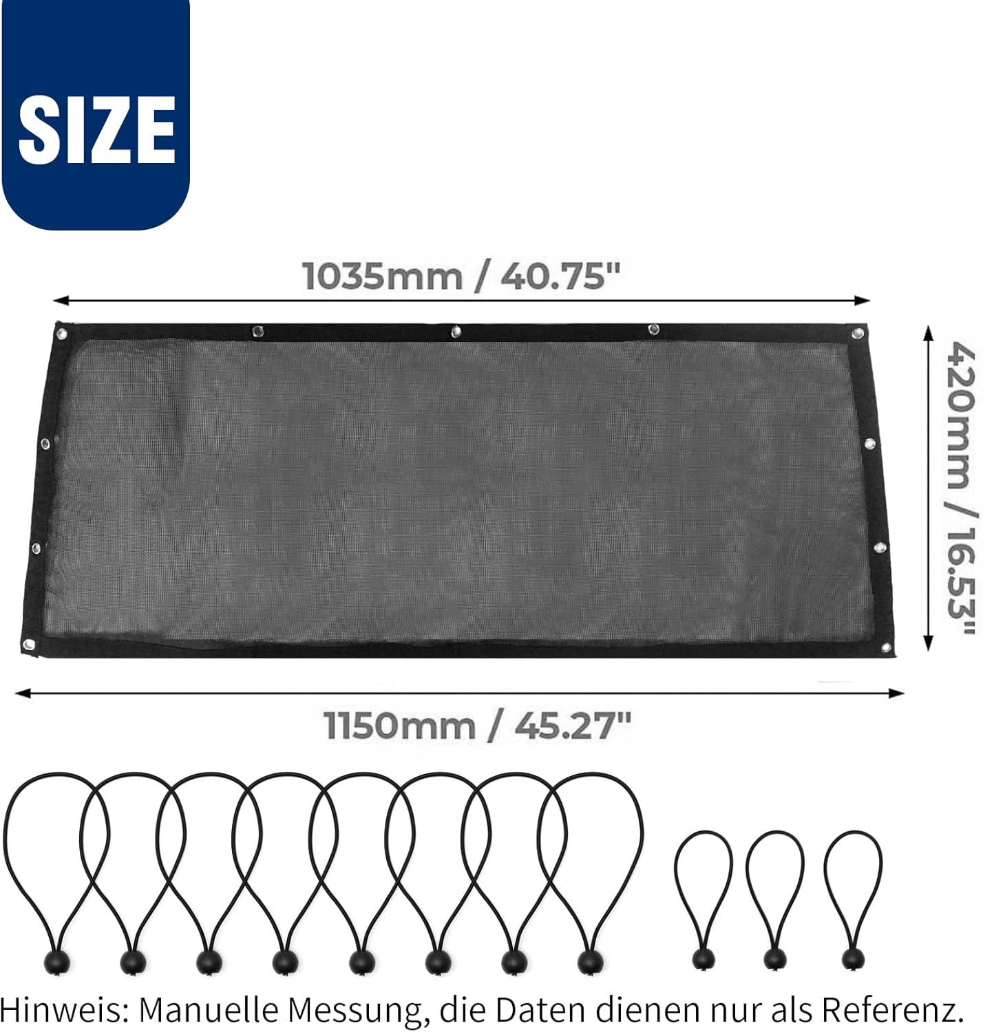 Hoypeyfiy Polaris RZR PRO XP 2020-2023 UTV Sunshade Mesh with Nylon Rear Window, UV Protection Net Replacement