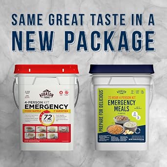 Augason Farms Four Person 72 Hour Emergency Food Supply