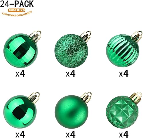 Miniatura 2 de XmasExp - Bolas de Navidad para colgar (34 unidades, irrompibles)