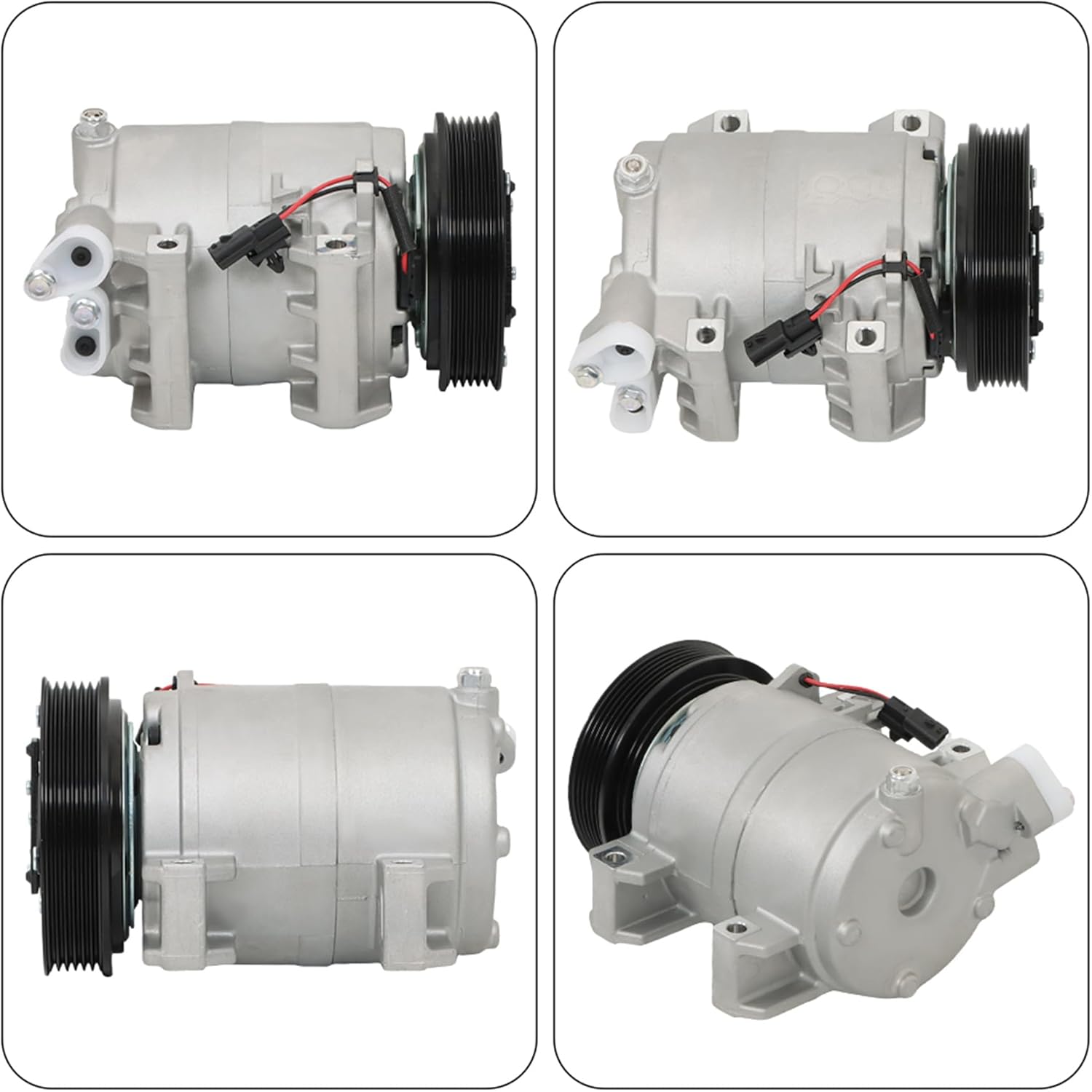 GXYWADY AC Compressor Replacement for Rogue 2.5L 2008-2013 Replacement for CO 11200C, 97490, 98490, 92610JM01C, 92610-JM01C