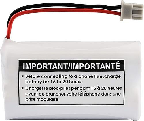 Miniatura 2 de Batería de teléfono inalámbrica recargable Uniden BBTY0651101 BT-1007 NiMH 600mAh DC 2.4V