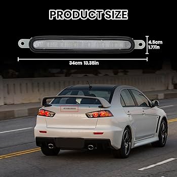 Amazon.com: Clidr High Mount 3rd Brake Light for Mitsubishi Lancer