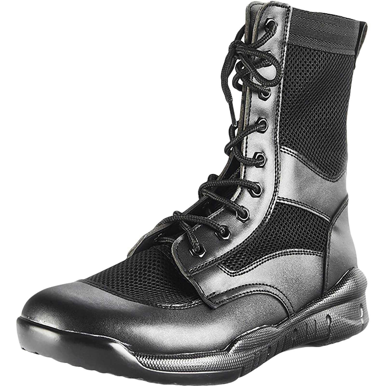 HHMacro Men's Special Forces Combat Boot Black Trekking Hiking Boots Military Tactical Army Boots Work Walking High Rise Shoes, US8/UK7/EU40.5/41