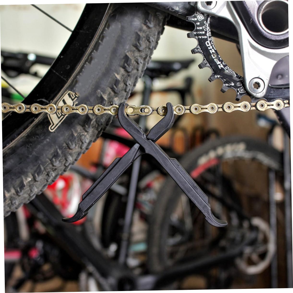 Toyvian Fahrrad Reifenheber Behebt Ändern Wohnung Mountainbike-hebel Reparatur Mountainbike -reifenhebel Fahrrad -Reifen -Werkzeug Fahrrad-reifenheber-Set Nylon Schwarz