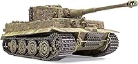 Vista 2 de Airfix WWII Tiger-1 Versión tardía 1:35 Tanque Militar Modelo de Plástico Kit A1364