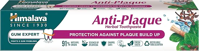 Anti-Plaque Herbal Toothpaste with Miswak - 75ml | Natural & Vegan