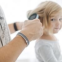 Vista 6 de Ryan & Rose Pulseras Jesús - Pulsera de silicona cruzada