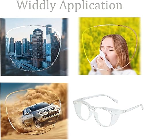 Miniatura 3 de Gafas de seguridad para hombres y mujeres, gafas de seguridad antivaho cómodas, bloqueo de luz azul, protección UV, enfermeras adultas