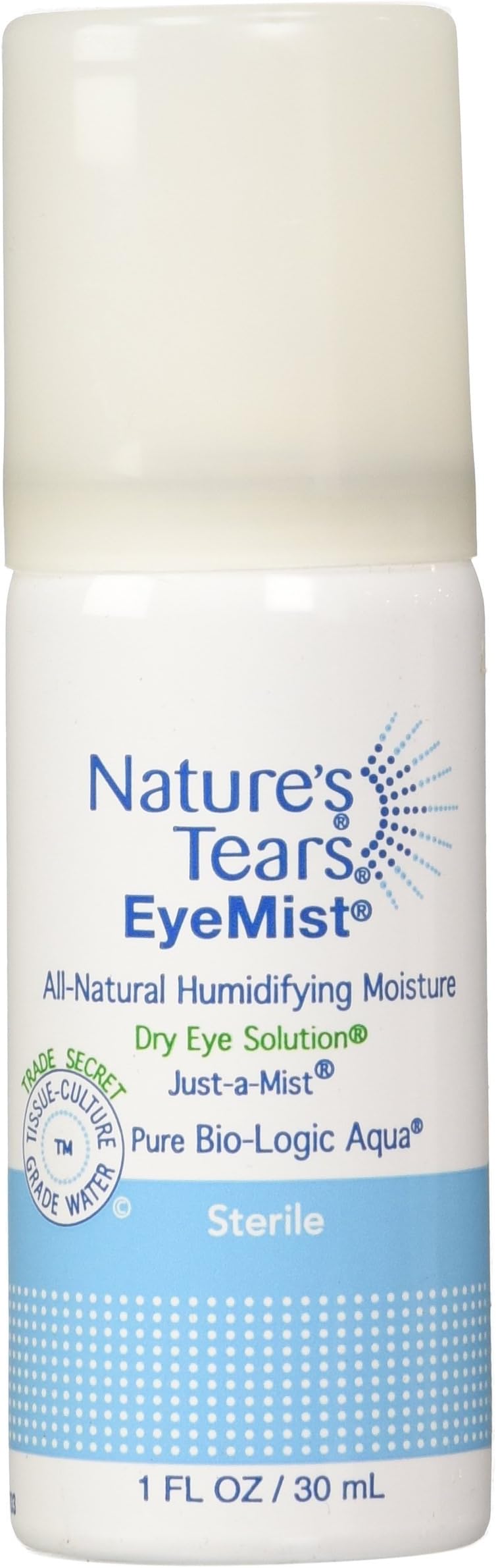 Eye Drops and Mist for Dry Eye | 1 Oz | Pack of 2 | Nature's Tears | Apothecary Products