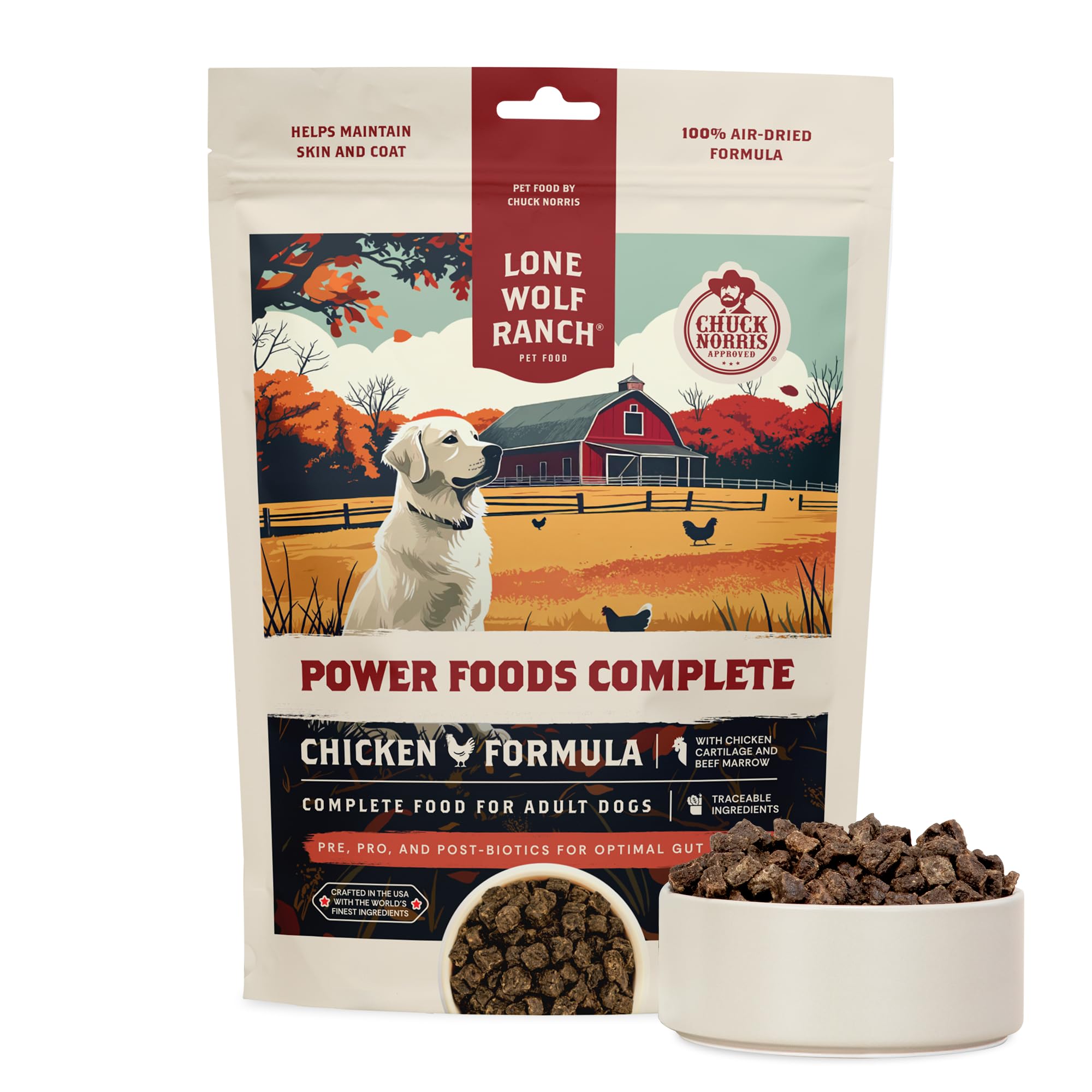 Amazon.com: Lone Wolf Ranch Chuck Norris Power Foods Complete Air